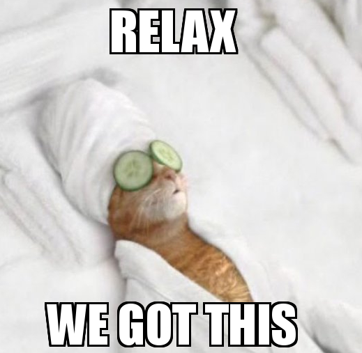 Relax meme